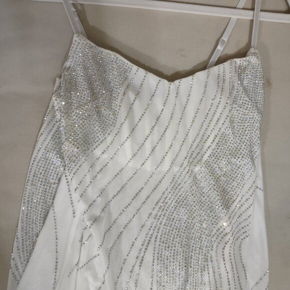 Banjul Mini White Dress - Picture 5 of 12